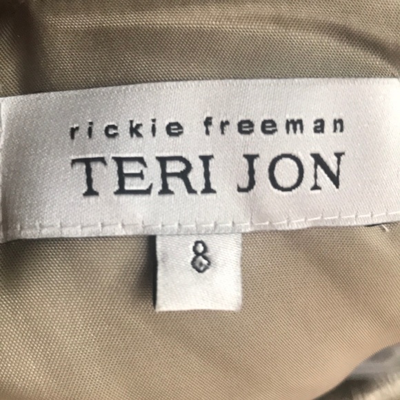 Rickie Freeman for Terri Jon Metallic Dress